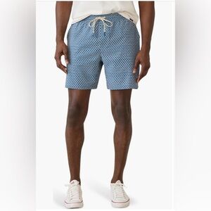 Faherty shorelite swim trunks fishscale